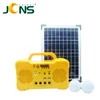 10W solar power systems indoor lighting with radio function for home use