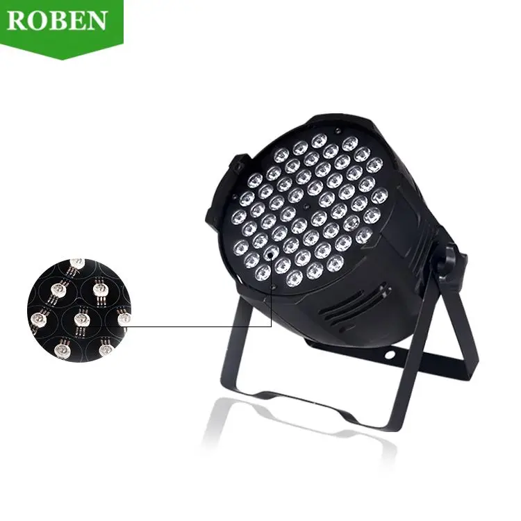 LED Par 54w RGB LED Stage Light Par Can Light with DMX512 for Disco DJ  Party Stage Lights