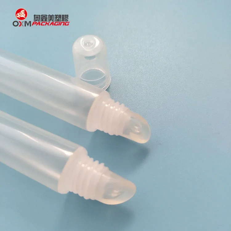 D19mm Wholesale Lipgloss Packaging,Tube With Silicone Applicator Tip