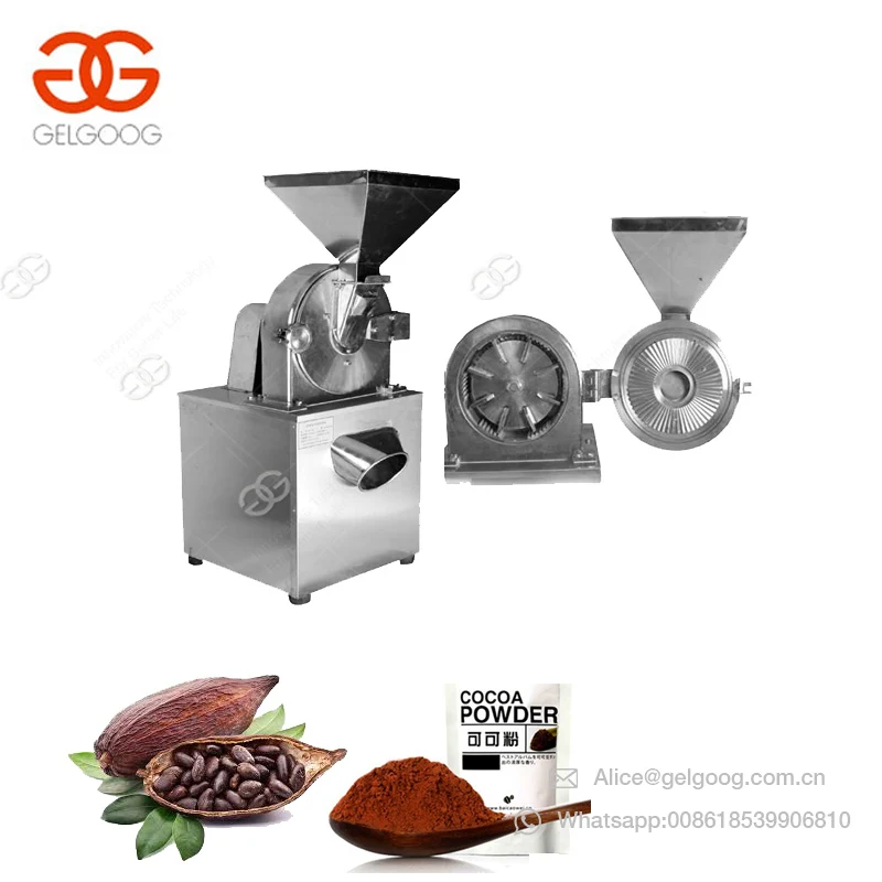 Gelgoog Automatic Cacao Powder Making Mill Crusher Bean Nib Grinder ...