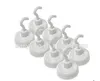 Manufacturer Small White Decorative Hooks for Hanging Small Objects