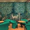 Waterproof living room interior wall paper 3d pvc mural forest mural nature decorative print wallpaper for restaurant