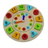 Cheap sale Woden Educational clock shape Toy for kids