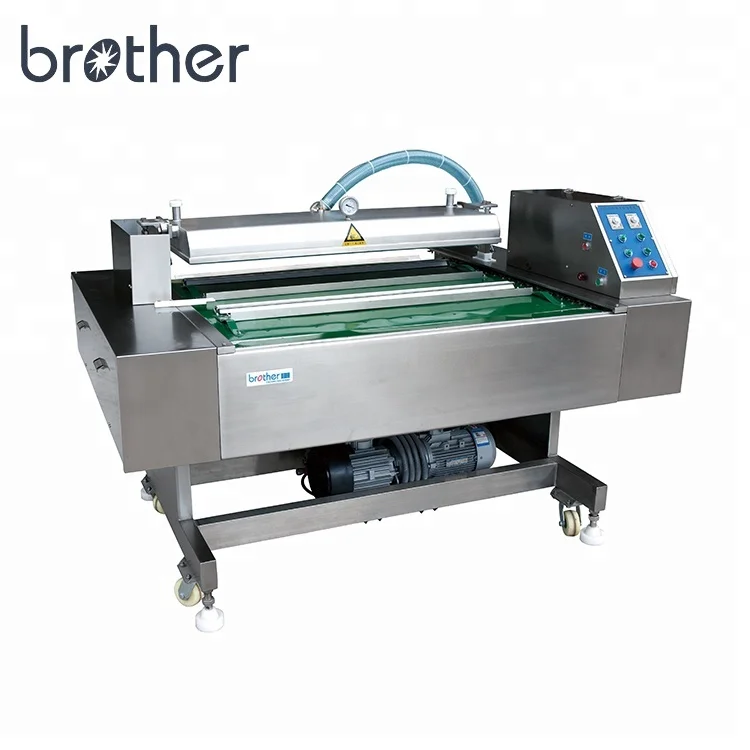 Fully Automatic Continuous Conveyor Belt Plastic Bag Meat Fish Food