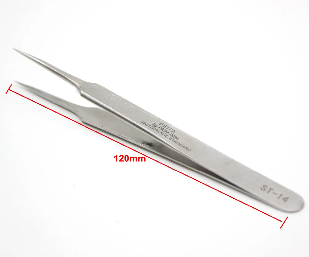 Vetus ST series eyelash extension tweezers with high quality