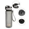500ml Grey Outdoor BPA Free No Leak Tritan Sports Water Bottle