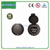 Automotive IEC 62196-2 socket/62196-2 16A Socket/Inlet Hinged Lid