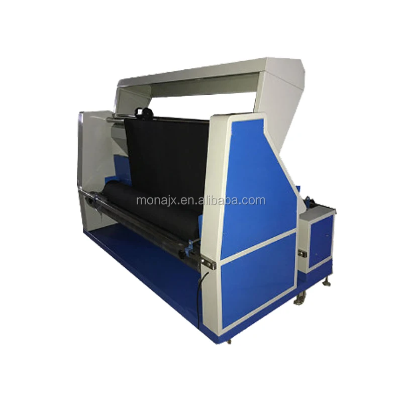 Woven Fabric Inspection And Relaxing Folding Machine With Measurement Auto Fabric Relaxing