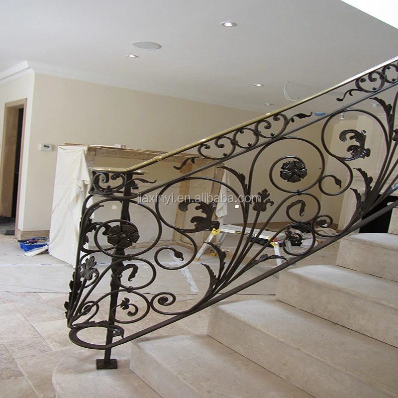Custom Wrought Iron Railing Pictures/wrought Iron Stair Railing Philippines Buy Wrought Iron