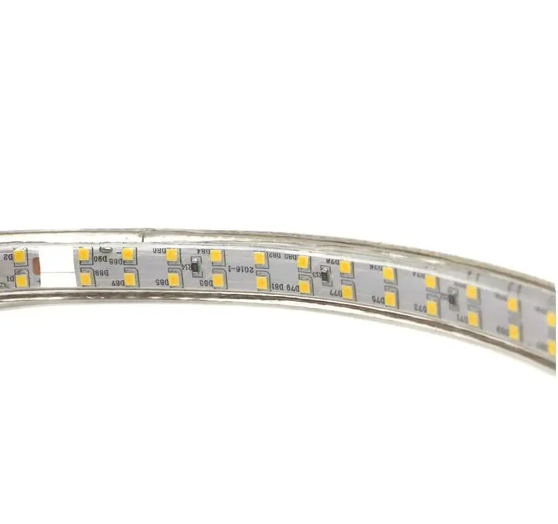 Waterproof 180leds/m Warm White Outdoor Double Row 220V 2835 Led Strip Light