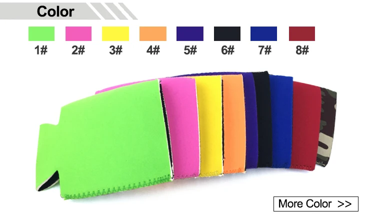 New style beer can coolers neoprene can coozy