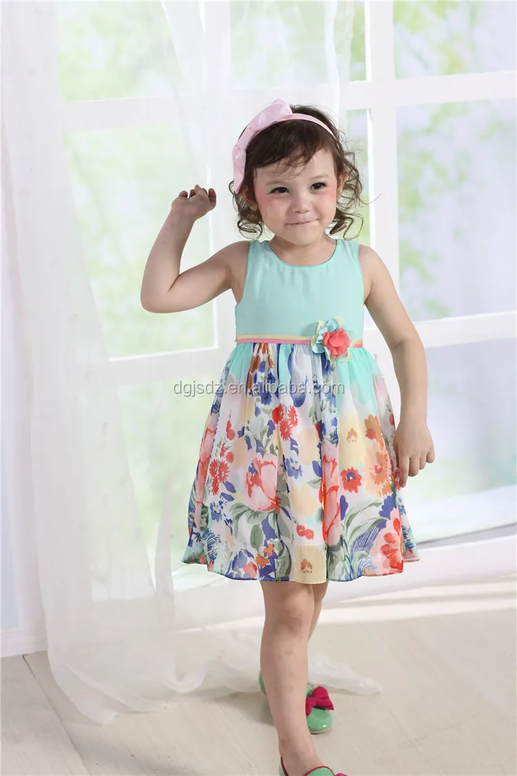 Kids Clothes  Summer Wholesale Fashion Cotton Frock Baby Girls  Year Old