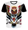 Clown T shirt Mens Tshirt Hair Cool Magic Punk Rock The Film Anime Clothes Japan Style 3d T-shirt Male Slim Clothing