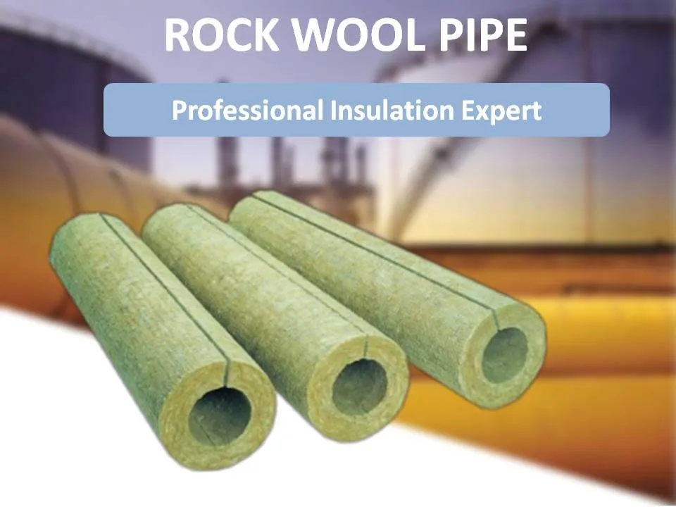 Astm C547 Basalt Rock Wool Tube Fireproof Best Pricerock Wool High