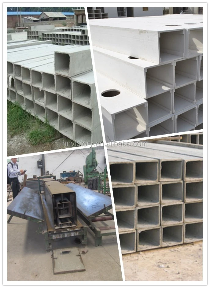 250*250 Cement Flue Pipe Making Machine/cement Pile Molding Machine For