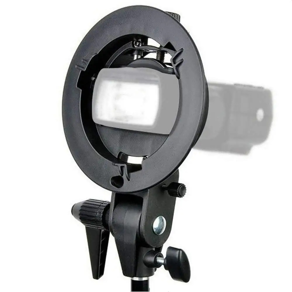 Godoxs S-type Bracket Holder With Bowens Mount For Speedlite Flash
