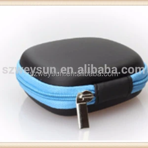 EVA Earphone Wire Storage Box Data Cable Cords Organizer Home Saundries Containers Clear Up Supplies