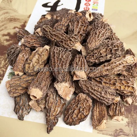 
Dried stemless morels morchella size 3-6 cm factory price 