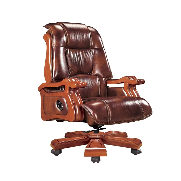 Pu Vintage Leather Boss Office Chair For Obese People - Buy Vintage ...