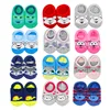 Stock super quick ship 13different designs low moq anti slip soft touch knitted baby kids socks cotton