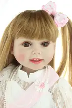 18 inches American girl standing Vinyl NPK doll Journey Girl fashionable boneca brinquedos New Year present great girl gift