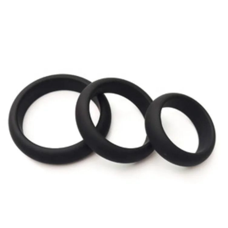 Amazon hot sale silicone male cock rings sex toys for men delay time