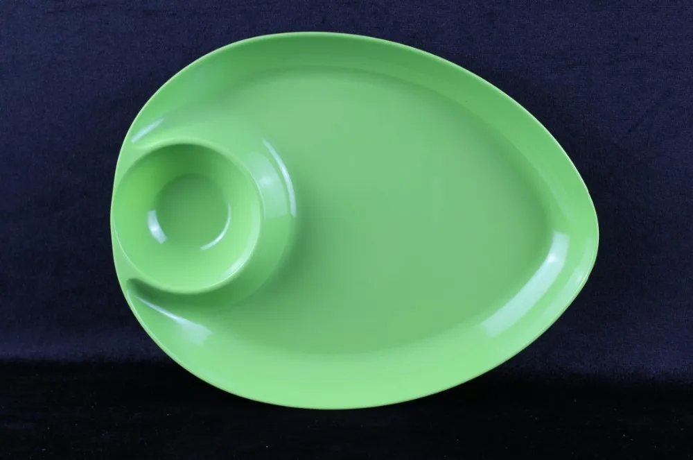 100%melamine french fries plate