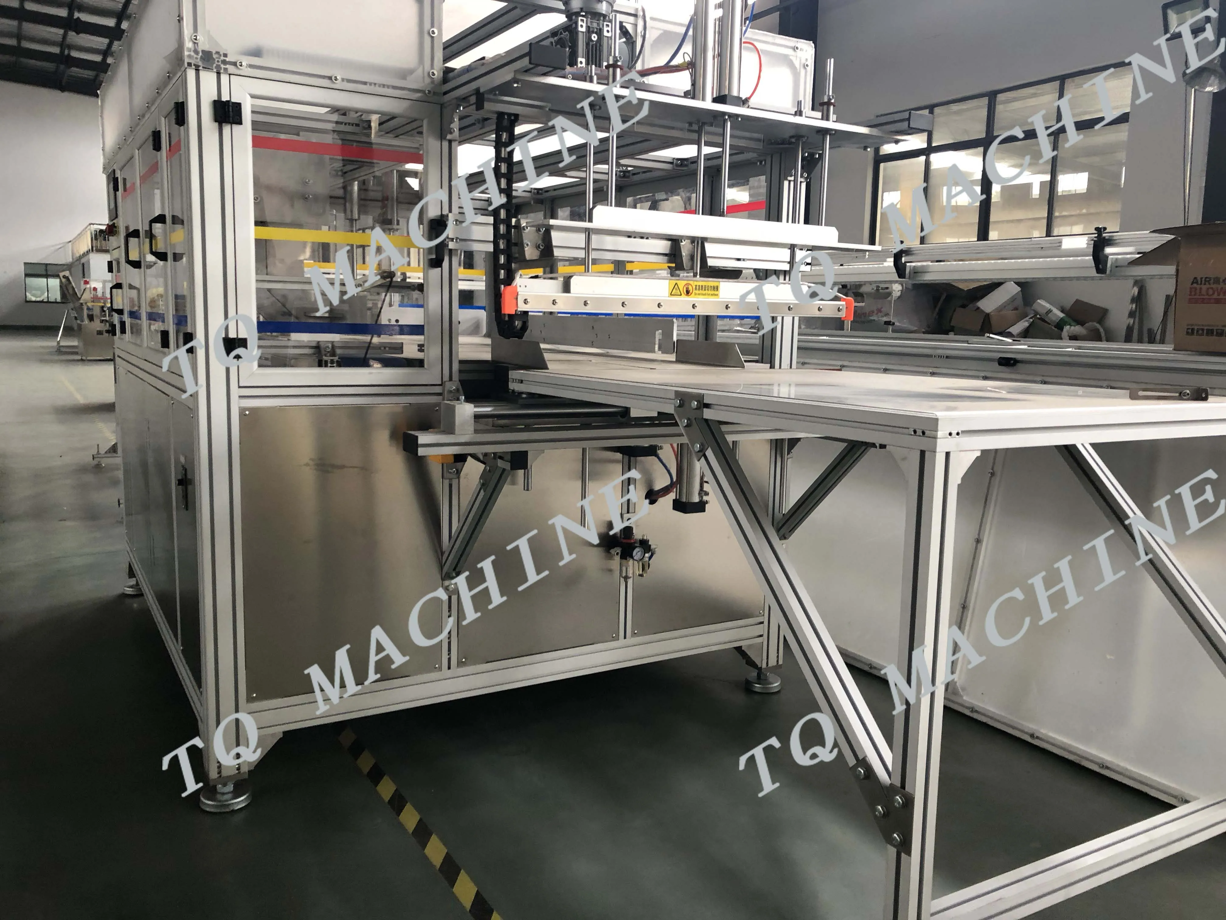 Automatic Plastic Bag Packing Machine For Round Bottle Square Bottle ...