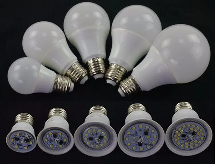 China Manufacturer aluminum+Heat dissipation PBT B22 5W 7W 9W 10W 12W A60 3W Led Bulb e27