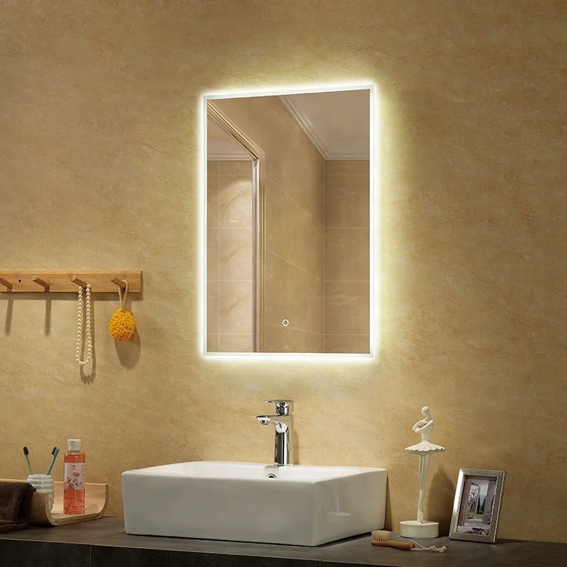 Wasserdichte Led Licht Sensor Touch Screen Badezimmer Spiegel