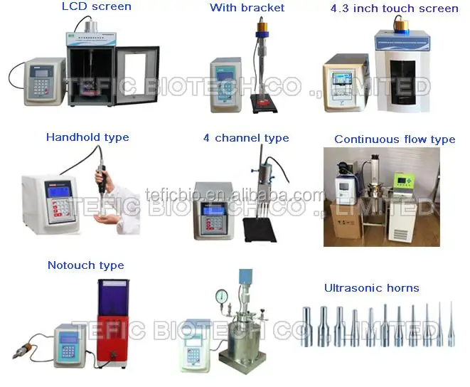 1200ml Ultrasonic Homogenizer Machine For Emulsification Homogeneous