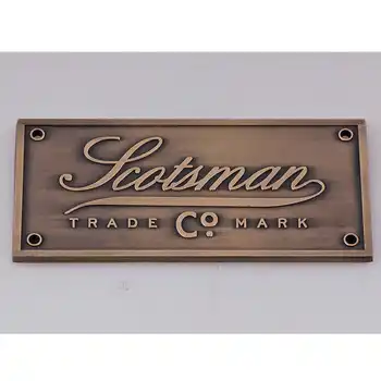 Stainless Steel Office Desk Metal Name Plate For Meetings Buy