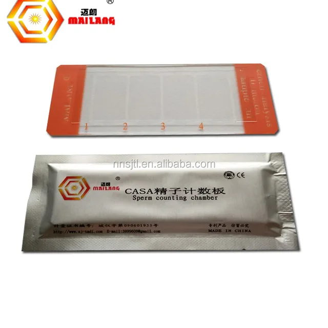 Save Time Animal Semen Analysis Sperm Counting Chamber