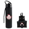 Private Label Bottle Samples Silicone Foldable Water Bottle