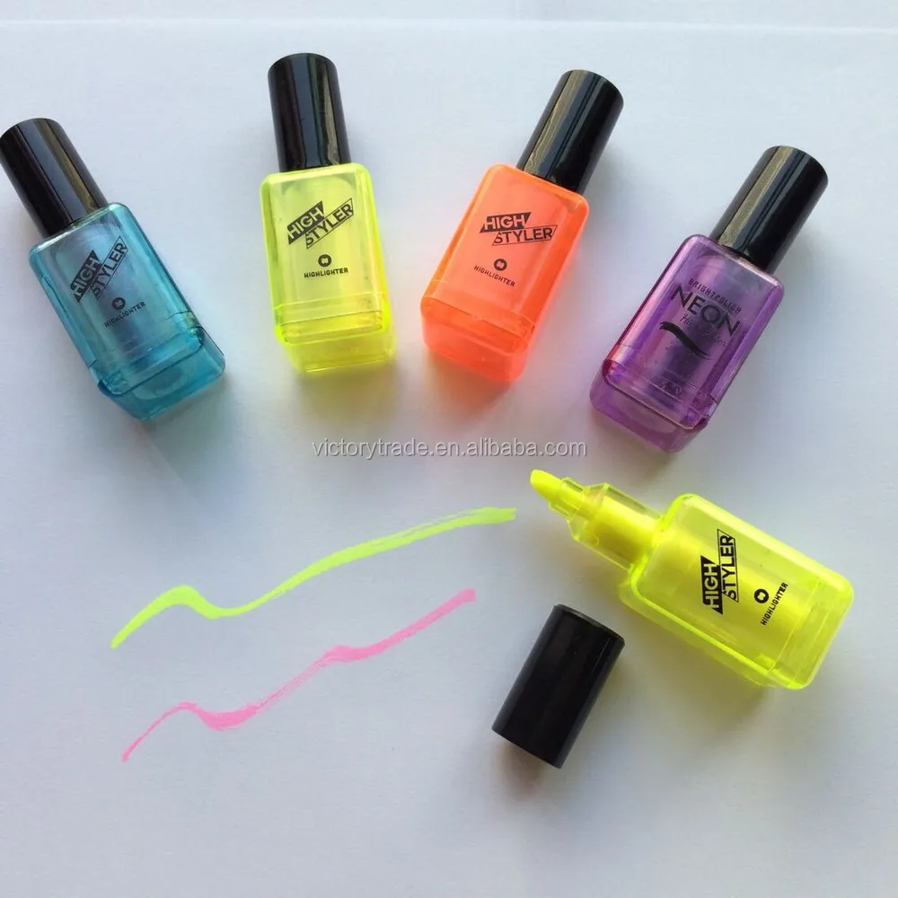 Vgf1219 Promotional Multicolor Mini Nail Polish Bottle Shaped