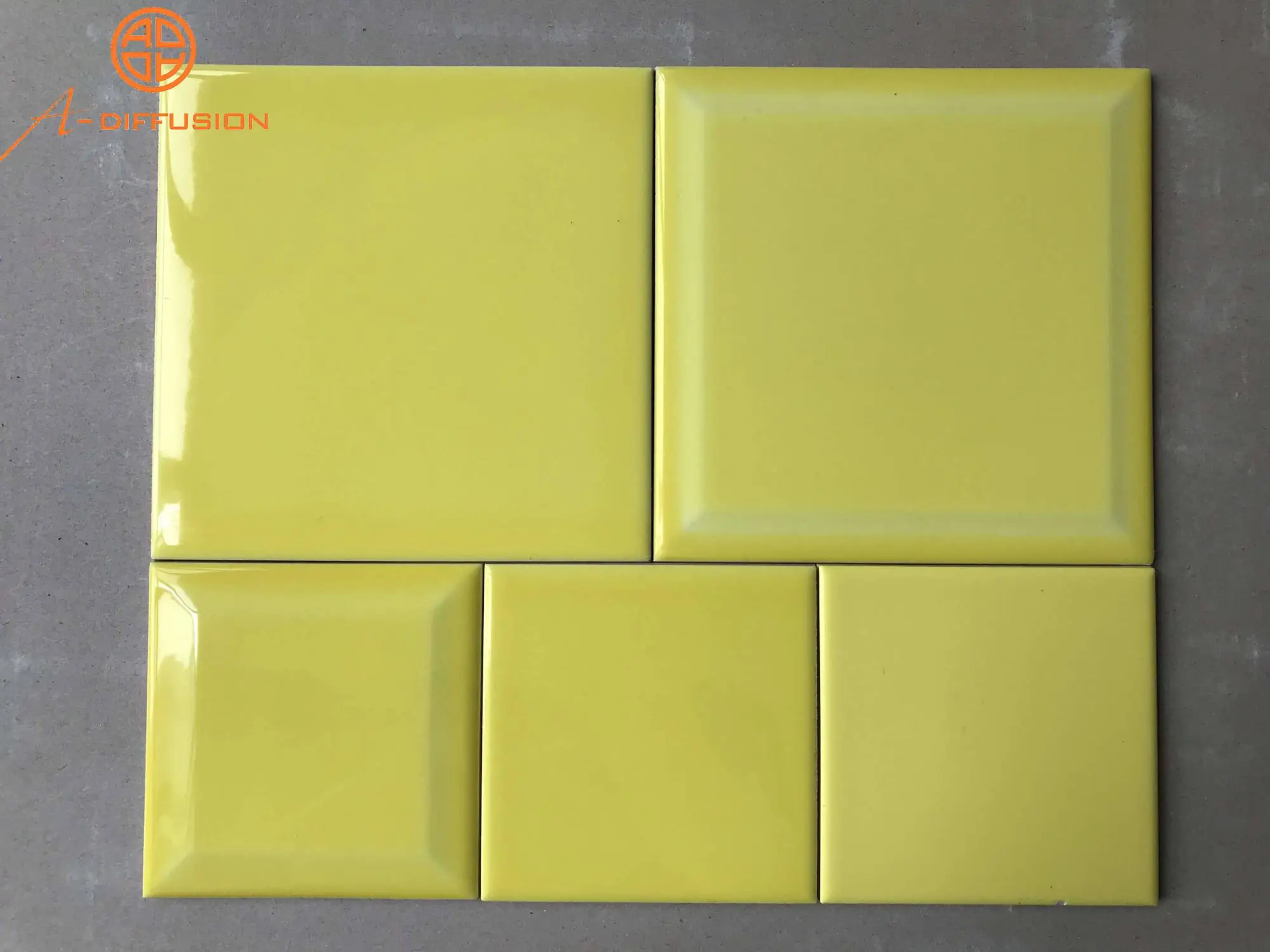 Yellow Bathroom Ceramic Tiles 100x100mm 4x4 Inch Buy Tile Ceramic