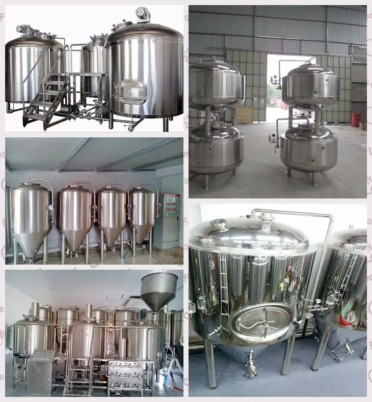 50L stainless steel conical fermenter with cooling jacket