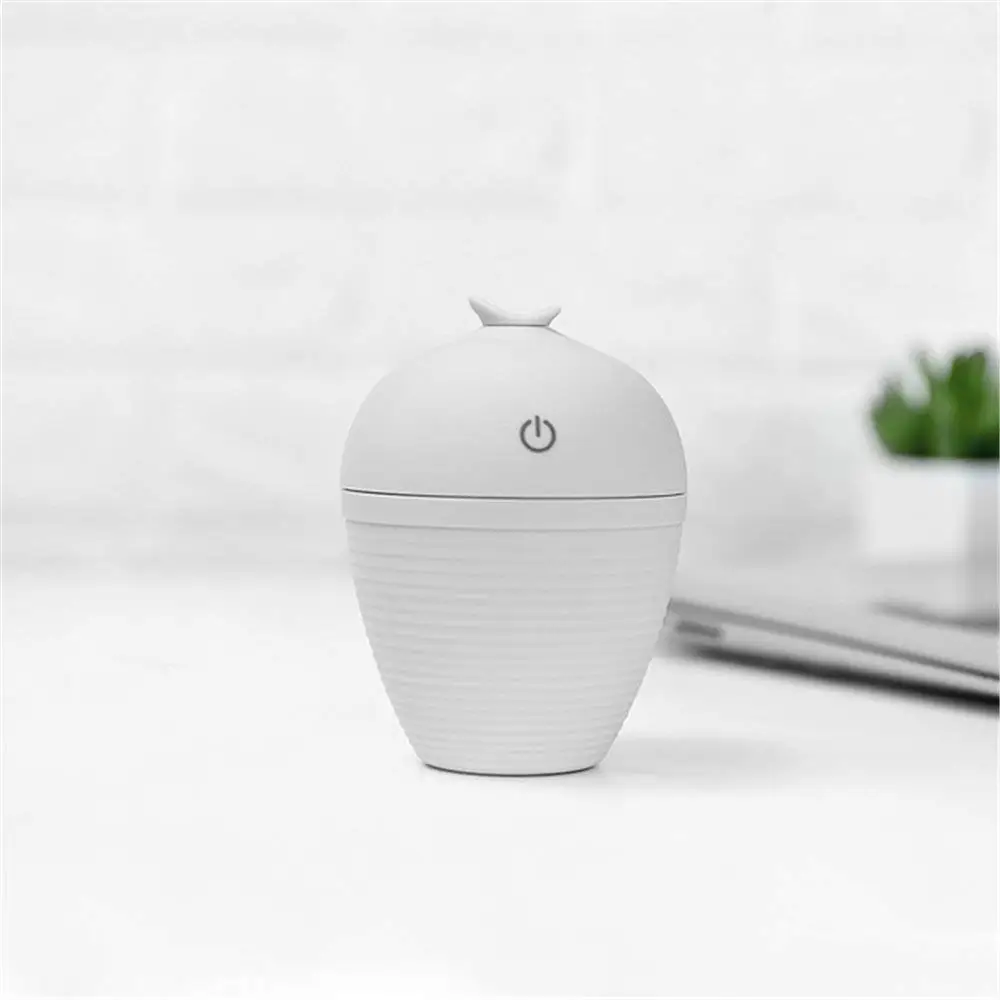 Hotngtn Portable USB Air Humidifier Ultrasonic Mini Aromatherapy Home Office Atomizer,White