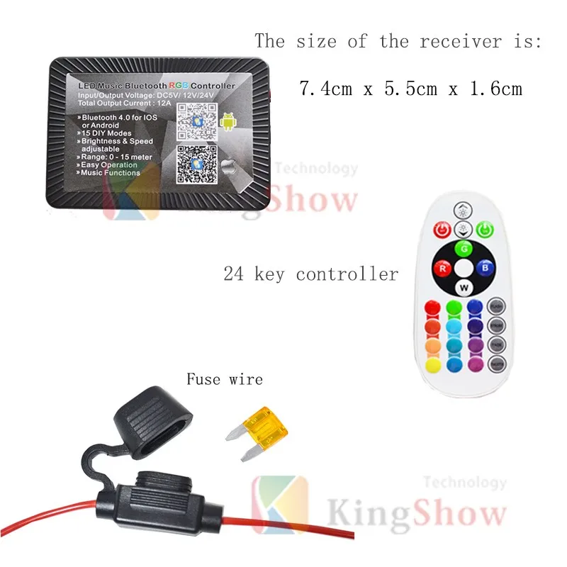 8 PCS super bright IP68 Rgb Led Color Changing Rock Lights mini wireless APP remote control led car interior lights