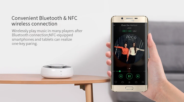 Nillkin Cozy MC2 Wireless Charging portable Bluetooth Speaker Support Quick Charge NFC - ANKUX.COM