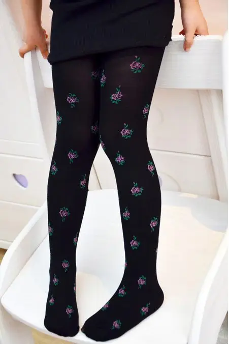 Baby Girl s Tights Stockings Fashion Floral Pattern 12 Colors Colorful Cute Children Girls Kids Stockings
