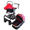 Adjustable handle baby stroller/high landscape baby stroller 3 in 1 luxury Popular in Poland