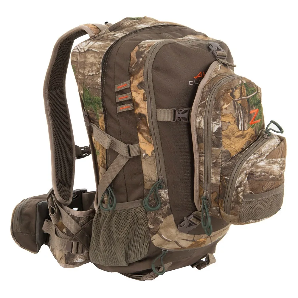 腰带可以容纳夹子式 holsters,管状轻量级框架, 下部网状口袋,底部和