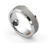 Factory jewelry titanium tungsten negative ion magnetic energy ring