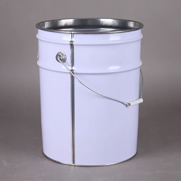 Metal 20l Paint Bucket With Printing,Tin Pail With Lug Lid 20 Litre