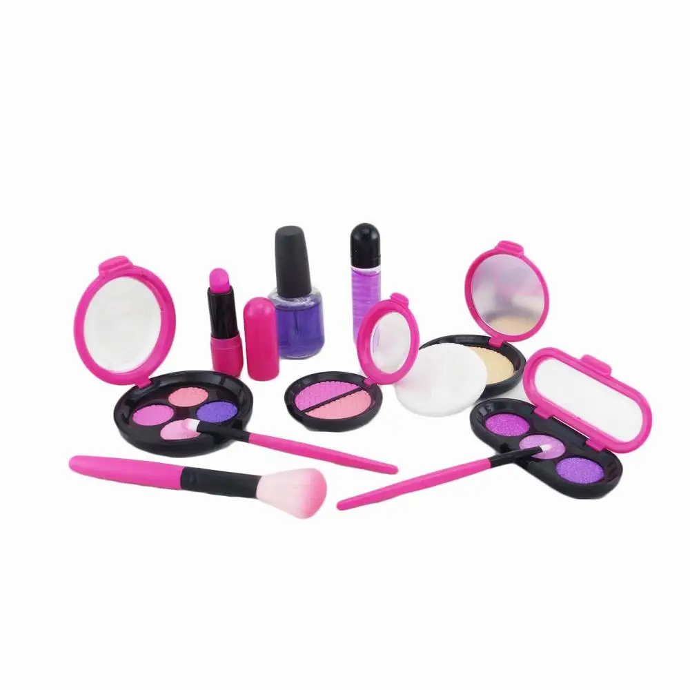 !fashion Makeup Set Toy Girls Makeup Case Cosmetic Kits For Girls 