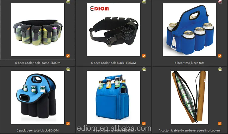 Custom Insulated Neoprene Jersey Beer Bottle Cooler Can Coolie