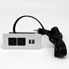 intelligent power outlet US dual outlet electrical socket power strip with dual USB charger