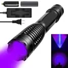 Dog Urine Pet Stains Bed Bug Detector Ultra violet Torch purple Light zaklamp T6 uv amber detection LED Blacklight uv flashlight