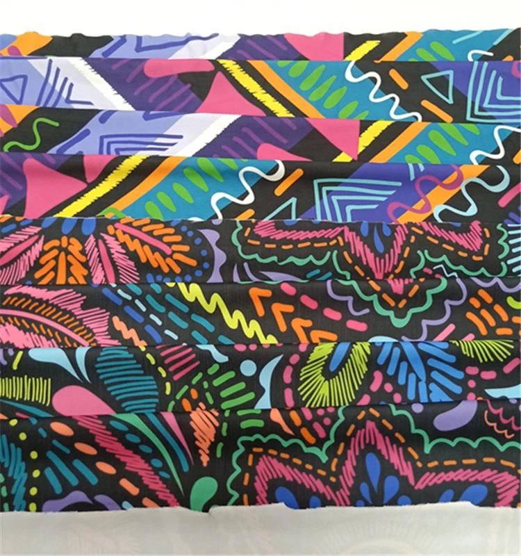 Custom Polyamide Stretch Wholesale Spandex Printed Swimwear Fabric